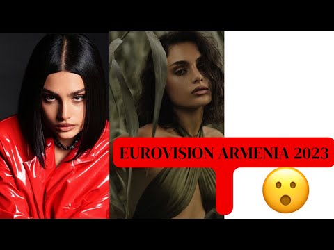 Eurovision 2023 Armenia 🇦🇲 Brunette