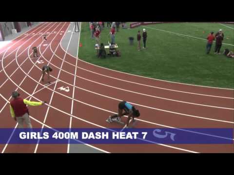 400m Dash Girls Heat 7 - MITS 2016