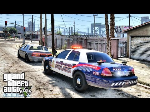 GTA 5 MODS LSPDFR 0.4.1 - EP 13 -  CITY CVPI PATROL!!! (GTA 5 REAL LIFE PC MOD)