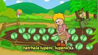 Kadr z teledysku Šla Nanynka do zelí tekst piosenki Czech Children
