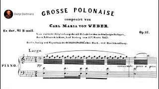 Carl Maria von Weber - Grande Polonaise, Op. 21 (1808)