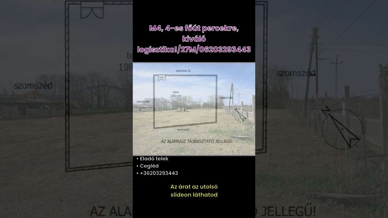 Eladó ipari ingatlan, Cegléd 2 m² 26.9 M Ft