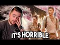 The Uncharted Movie Is TRULY HORRIBLE (First-Half Spoiler-Free REVIEW)