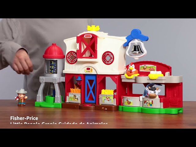 Vídeo relacionado con Fisher-Price Little People Tractor de Granja Push & Play