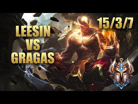 G2 Jankos Lee Sin Jungle Vs Gragas - KR Challenger Match Summary Patch 9.19