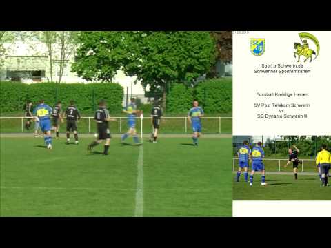 Fussball Kreisliga Herren SG Dynamo Schwerin III vs. SV Post Schwerin 2:7