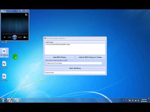 MP4 Video Splitter Software