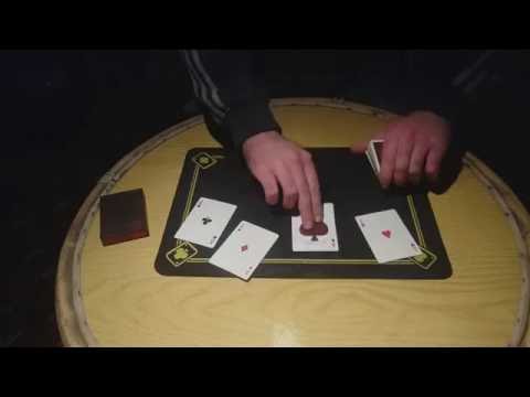 4 Asse Kartentricks! Ace Production, Triumph and Twisting the Aces [Performance] #German/Deutsch