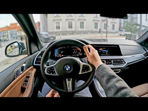2022 BMW X5 xDrive30d 286HP | POV Test Drive | Fuel consumption info
