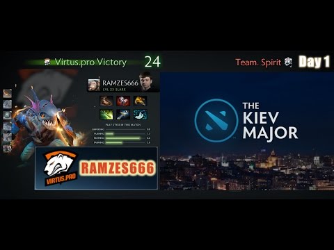 Dota 2 KIEV Major 2017 | CIS Qualifier | VP.RAMZES666 - Slark