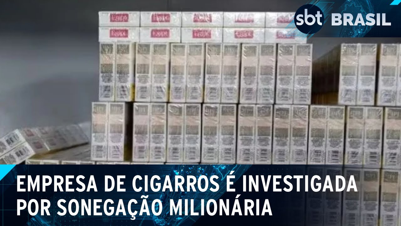 Operação investiga empresa de cigarros por sonegação de R$ 152 milhões em SP | SBT Brasil (08/01/25)
