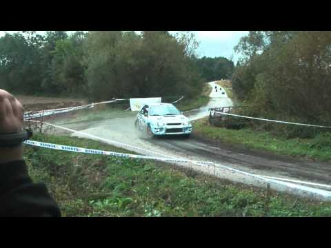 Sutor / Langner - Subaru Impreza - 6 SJS Łapanów 08.10.2011 - [HD]