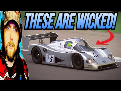 NASCAR Fan Reacts to Group C Monsters Racing at Monza