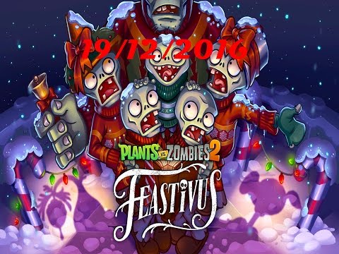 Plants vs Zombies 2 Feastivus 2016 Event #7 Piñata Party 19 December 2016