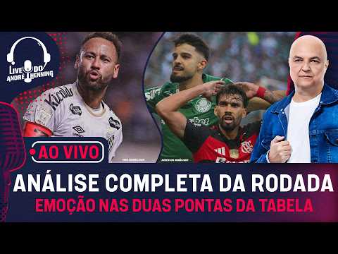 AO VIVO: PALMEIRAS ABRE VANTAGEM DO FLAMENGO; DESESPERO NA PARTE DE BAIXO DA TABELA; BAHIA ATROPELA