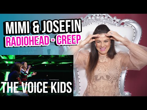 Vocal Coach Reacts to Mimi & Josefin - Creep -The Voice Kids 2019