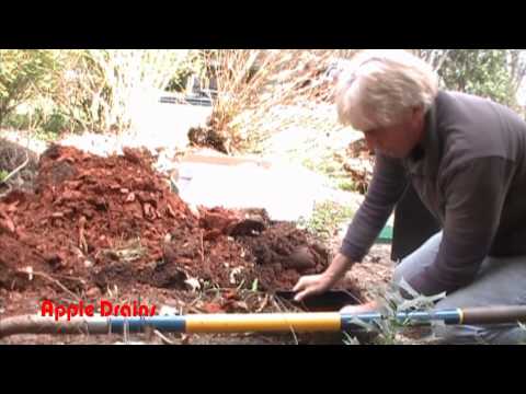 How to Install a Catch Basin, by Apple Drains