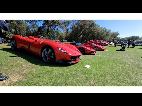 Thumbnail for Ferrari From the First to the Latest Hypercars at 2022 Amelia Island Concours (LaFerrari Monza SP1) by Ferrari, LaFerrari, video, Car, Ferrari Monza SP, vide