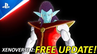 NEXT NEW FREE UPDATE FOR DRAGON BALL XENOVERSE 2