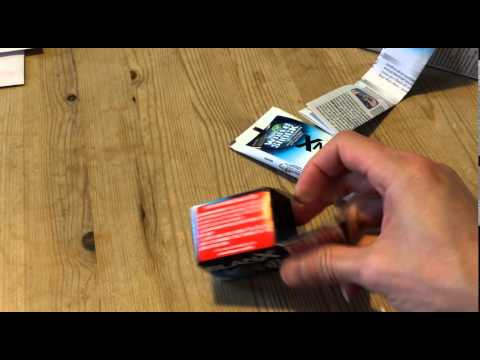 Unboxing BlanX whitening toothpaste with LED activator light