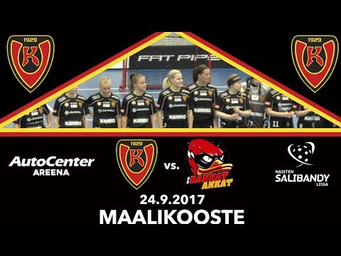 Naiset Liiga: Koovee-SSRA, 24.9.2017, Maalikooste