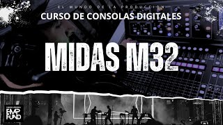 Video thumbnail for CURSO DE MIDAS M32, SONIDO EN VIVO by EL MUNDO DE LA PRODUCCION