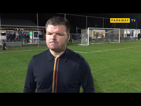Lee Hobbs Post Match Interview vs Tiverton Town