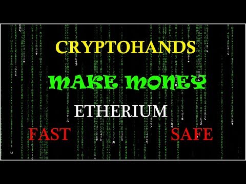 Cryptohands -The cryptocurrency earnings  via smart contract VIP