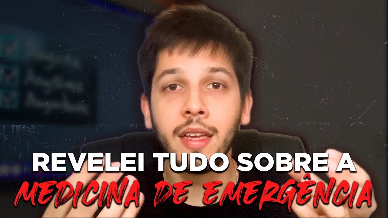 a verdade sobre a MEDICINA DE EMERGÊNCIA.
