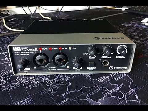 STEINBERG UR22 Mk 2 - FULL Set-Up Tutorial - Audio & Midi Interface - for the iPad