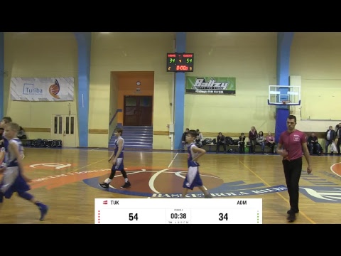 BBBL boys U12 Tukums 2007 vs Admiralteyskaja 2007