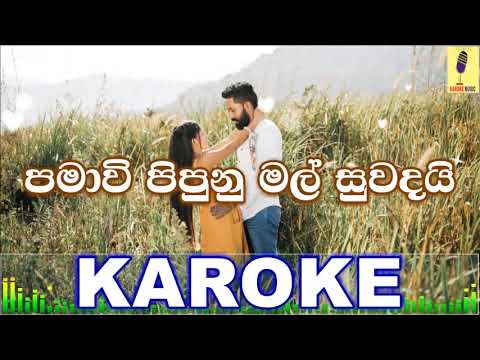 Pama Wee Pipunu Mal Suwadai Kasun Kalhara Karaoke Without Voice