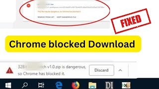 Chrome Blocked Download | How to unblock downloads chrome (2023)