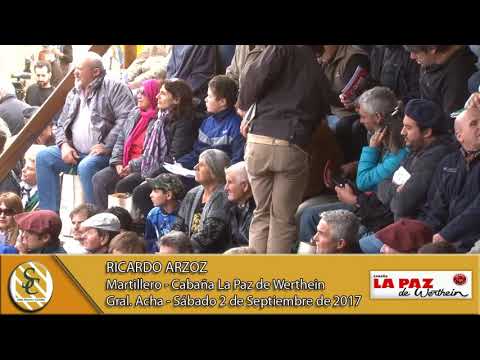 02-09-17 Nota Ricardo Arzoz - Cabaña La Paz de Werthein - Gral. Acha