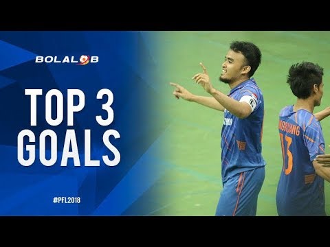SUNDULAN MAUT! - Top 3 Goals Pro Futsal League 2018 | Week 5