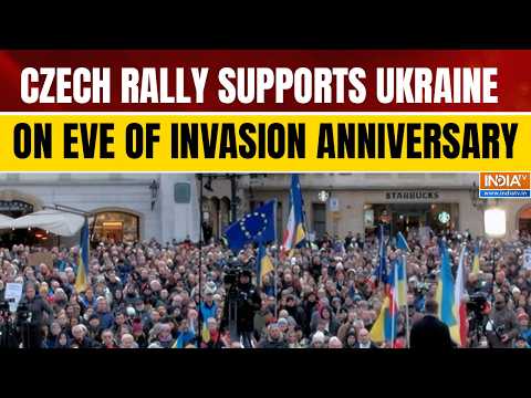Czech Citizens Rally for Ukraine as Russian Invasion Anniversary Approaches | World News