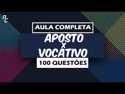 APOSTO X VOCATIVO (100 QUESTÕES)