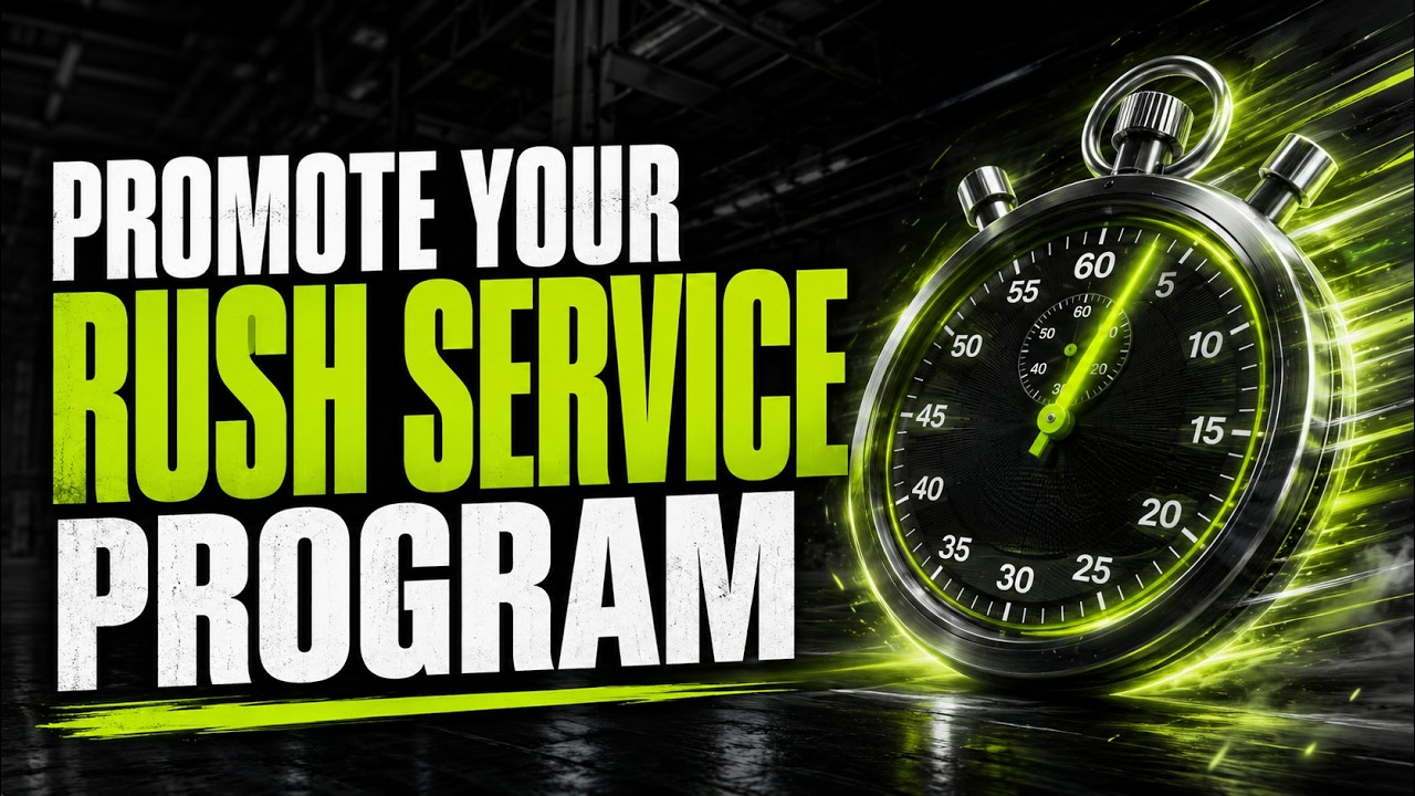 How to Turn Expedited Service Into a Commercial Sales Advantage