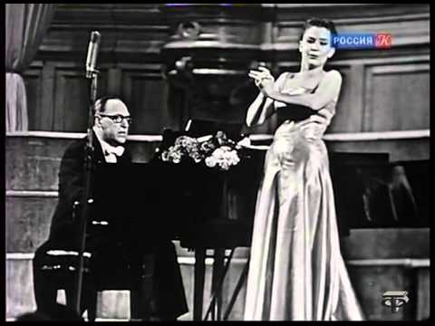 Концерт Елены Образцовой, 1972/The concert of Elena Obraztsova, 1972
