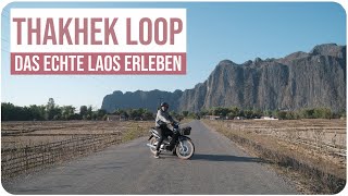 Die schönste Motorradstrecke in Südostasien • Thakhek Loop | LAOS Backpacking