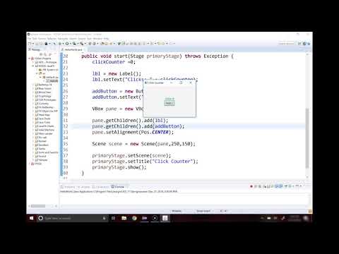 JavaFX Button Events