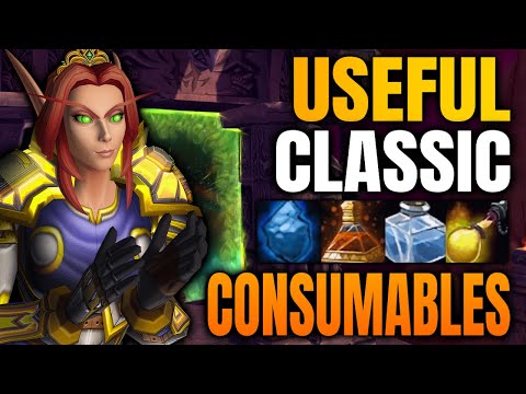 Classic Consumables still Useful in WoW TBC Anniversary