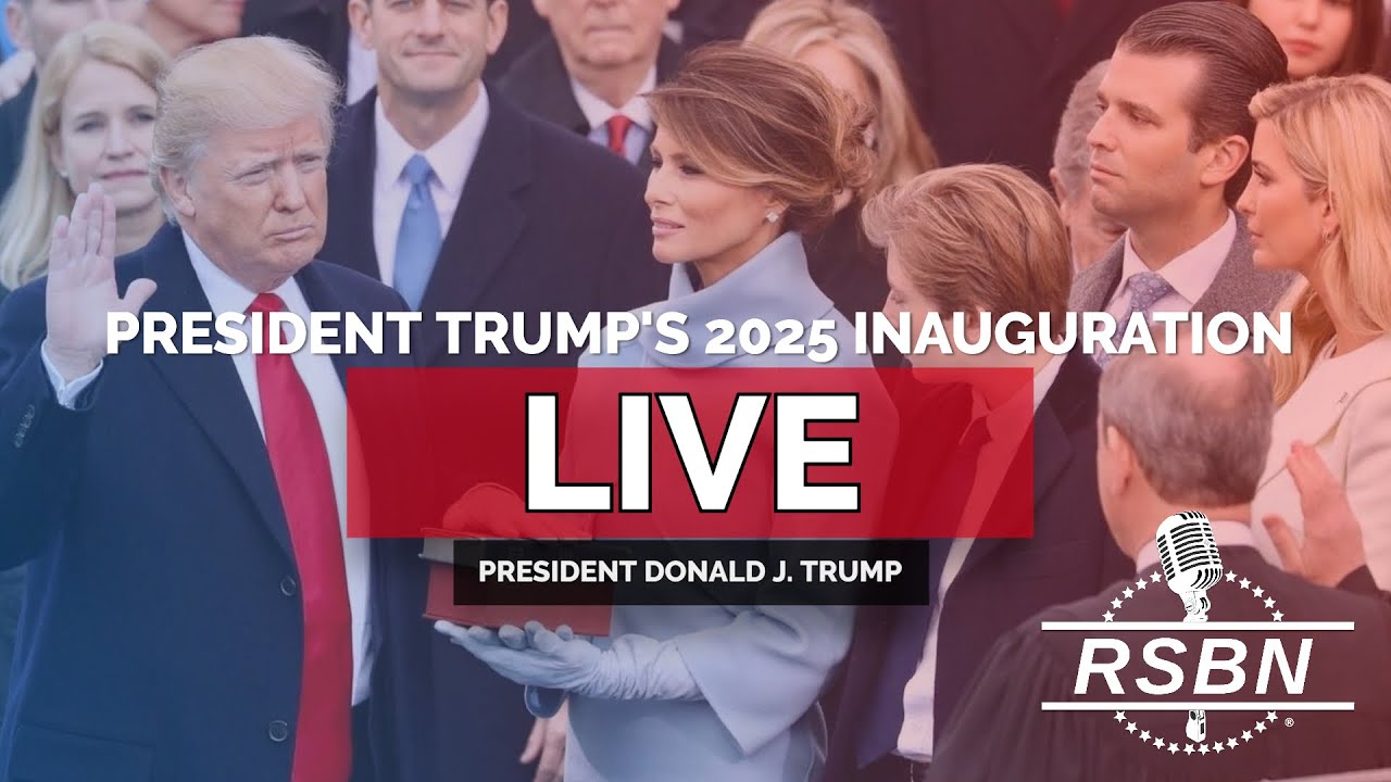 🔴 LIVE: The Inauguration of Donald J. Trump as the 47th President of The United States 1/20/25