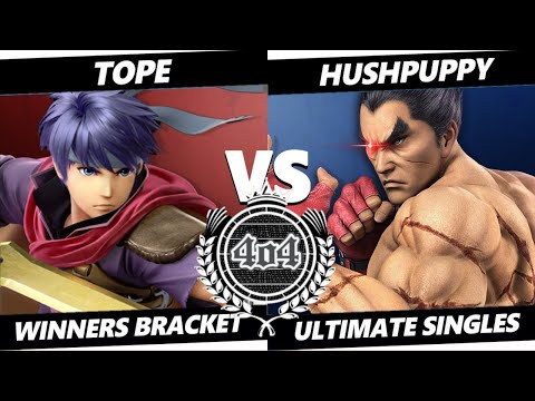 4o4 Smash Night 97 - Tope (Ike) vs Hushpuppy (Kazuya) - Winners Round 3