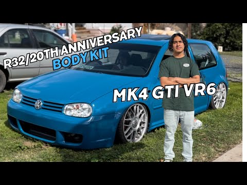 I Installed An R32 / 20Th Anniversery Body Kit On My MK4 GTi VR6
