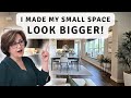 Interior Designer Secrets - How I Made My Small Home Look So Much Bigger!