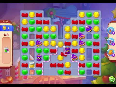 HomeScapes Level 7282 no boosters (17 moves)