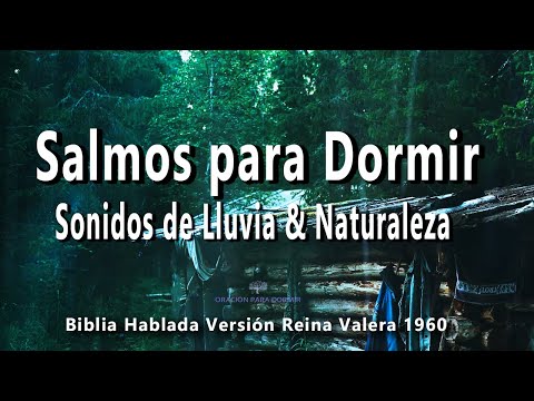 Salmos Para Dormir I La Biblia Hablada I Sonidos de  Lluvia I 3 Horas