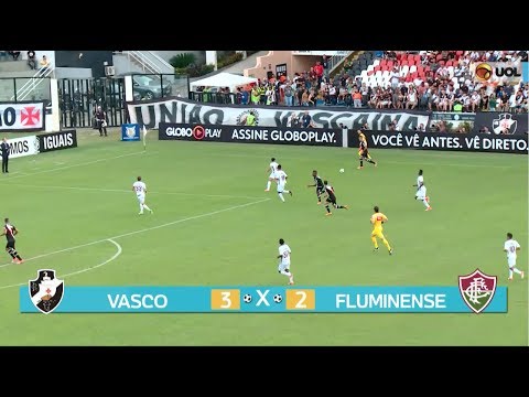 Brasileirão 2017 - Rodada 03 - Vasco 3 X 2 Fluminense