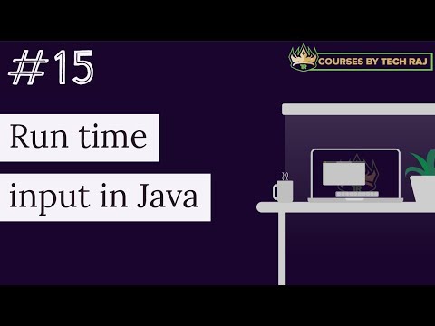 PFB #15 - Run-time Input in Java